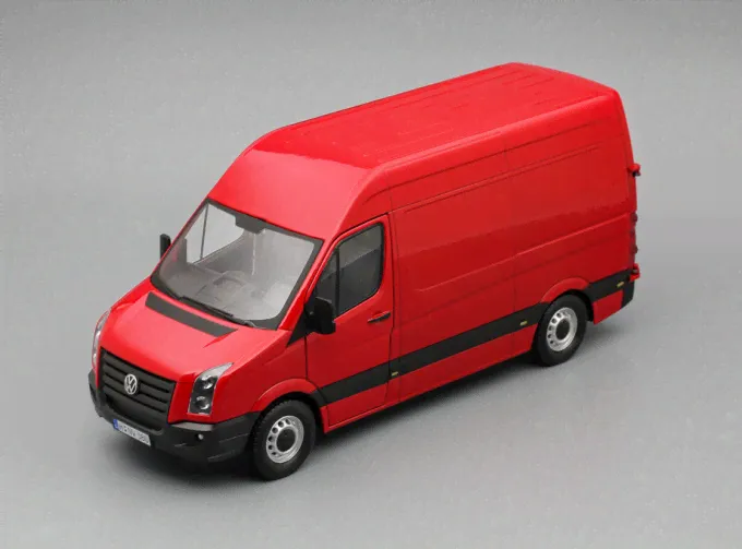 VOLKSWAGEN Crafter Van, red-3