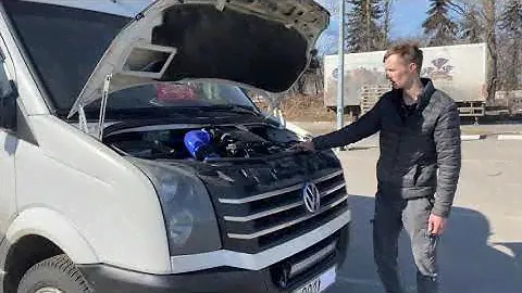 Свап мотора 3UZ -Fe в volkswagen crafter