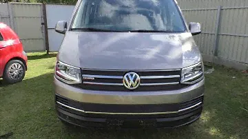 Тюнинг Volkswagen T6. Дефлекторы капота и окон, сетка радиатора, накладки порогов.