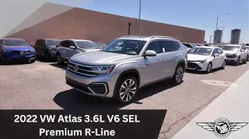 2022 VW Atlas 3.6L V6 SEL Premium R-Line