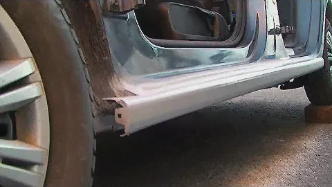 ... О том, как я порог на VW Polo менял... #3
