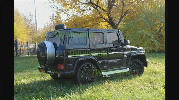 Купить детский электромобиль Mercedes Benz G63 LUXURY 2 4G - HL168 - LUX на pushishki.ru