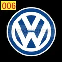 Вставка в подсветку двери VOLKSWAGEN-006 4706
