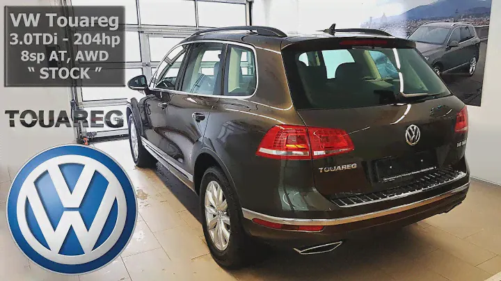 VW Touareg II 3.0TDi (204 hp) 0-100 km/h (stock) - Разгон до сотни