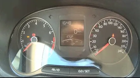 Сброс предупреждения о ТО фольксваген поло (vw polo) седан