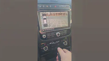 vw touareg 7p Frontkamera nachgerüstet-  Камера переднего вида