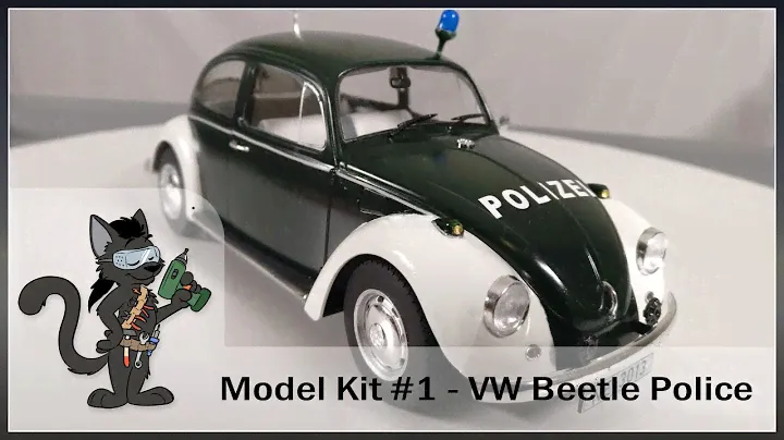 Model Kit #1 - VW Beetle Police