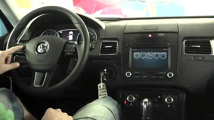 Touareg RCD550 - Современная Навигация на штатный монитор RCD550