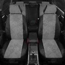 Чехлы на Volkswagen Touran с 2015 Алькантара Черный и Серый VW28-0705-EC12 Автолидер