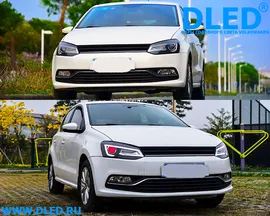Передняя фара для Volkswagen Polo 2011-2016