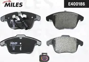 Тормозные колодки Miles (Low-Metallic) передние для Volkswagen Tiguan I 2007-2018. Артикул E400186