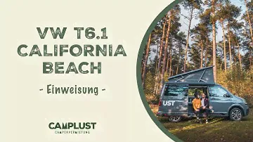 VW T6.1 California Beach - Einführung und Einweisung