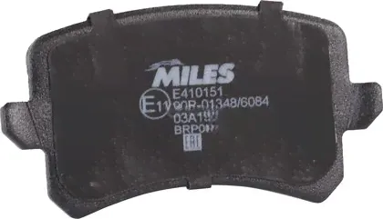 Тормозные колодки Miles (Low-Metallic) задние для Volkswagen Tiguan I 2007-2018. Артикул E410151-2