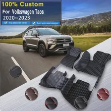 Коврики Для VW Volkswagen Taos Tharu 2020 ~ 2023 Водонепроницаемые Tapetes Para Automovil Автомобильные Коврики Alfombra para Auto Автомобильные Аксессуары