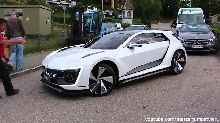 VW Golf GTE Sport: more detailed view + driving with some sound