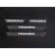 Накладки на пороги Volkswagen Touareg