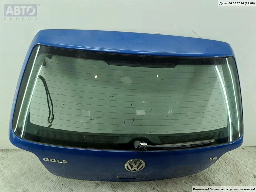 Крышка багажника (дверь задняя) Volkswagen Golf-4