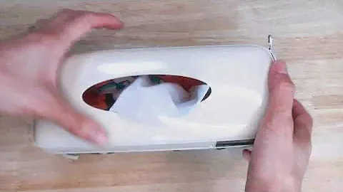 1963 Volkswagen T1 Bus Tissue Box - How to use?