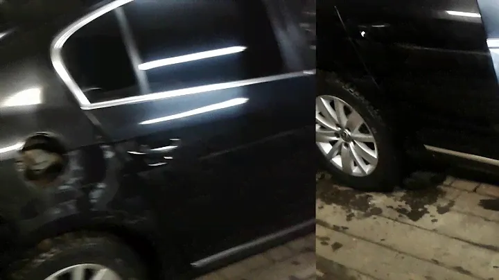 разборка обшивки задней и передней двери на  Volkswagen Passat  7