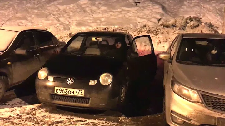 Запуск дизеля в мороз VW Lupo 3L