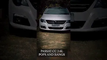 PASSAT CC 3.6 VR6 - POPS AND BANGS