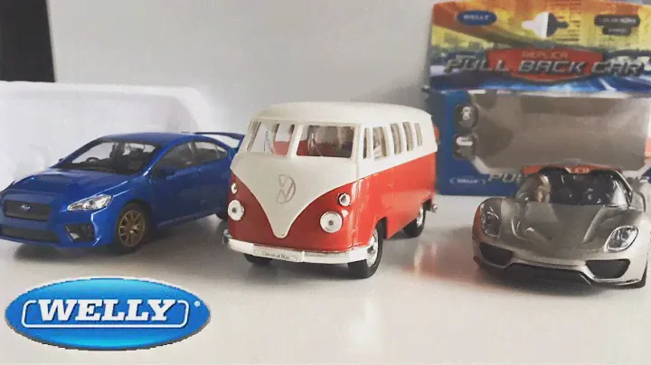 Opening Up Some Brand New Welly Die-Cast 'Pull Back' Models! (Diecast Model Review)