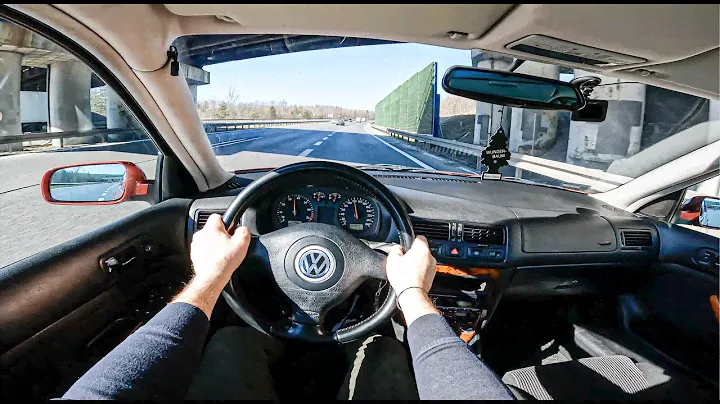 1999 Volkswagen Bora  | 1.6 100HP | POV Test Drive