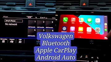 Как использовать Bluetooth и App-Connect на Volkswagen Tiguan, T-Roc, Touareg, T-Cross и других автомобилях
