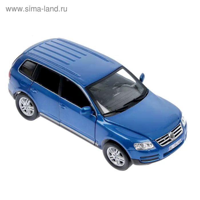 Машинка коллекционная Bburago Volkswagen Touareg, масштаб 1:18, металлическая-0