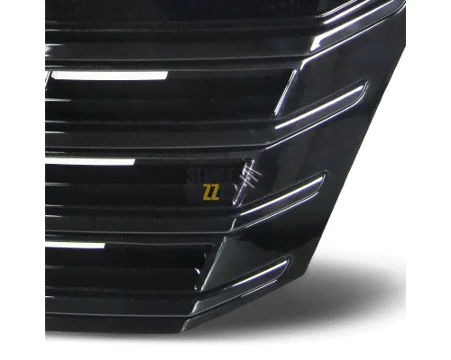 Решетка радиатора без значка JOM Volkswagen Passat B7 (Typ 36) (2010-2014) черная (кроме моделей с адаптивным круиз-контролем), 3AA853653OE-1