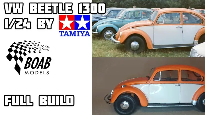Tamiya VW Beetle 1966 1/24 - Right Hand drive, Euro spec conversion using Revell parts.