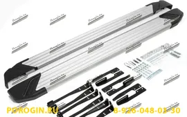 Пороги - подножки Volkswagen Touareg Рестайлинг 2006-2010