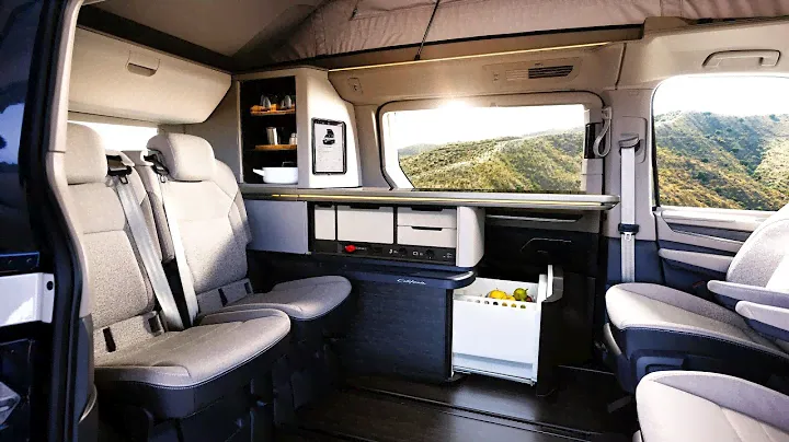 Интерьер кемпера Volkswagen California Concept 2024 года Новые особенности