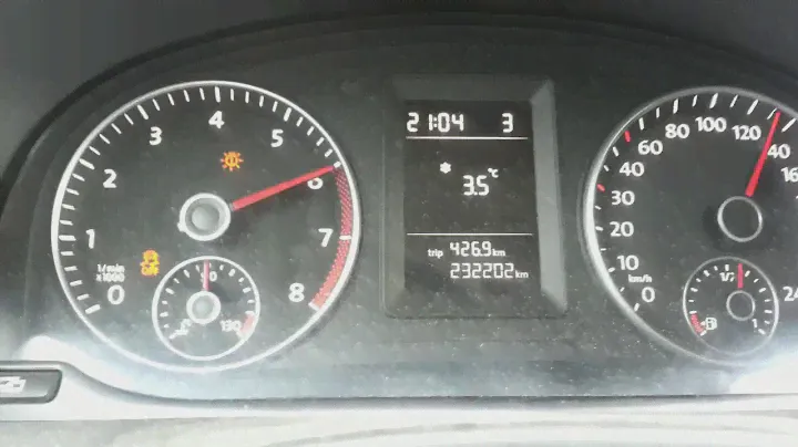 VOLKSWAGEN CADDY 1.2 TSI РАЗГОН ДО МАКСИМУМА