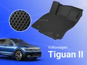 Коврики для Volkswagen Tiguan II (2016-) Premium ("EVA 3D") в cалон