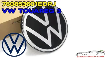 ✅ 760853601EDPJ Эмблема решетки радиатора VW Touareg 3