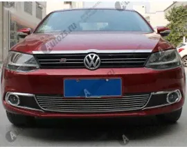 Хром решетка радиатора Volkswagen Jetta 6 2011-2014