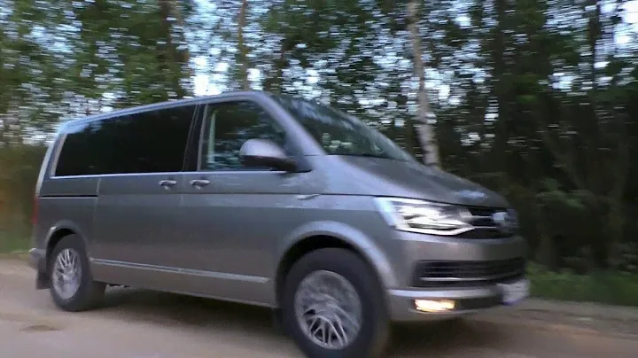 Volkswagen T6 4Motion. Увеличенный клиренс и большие колеса.