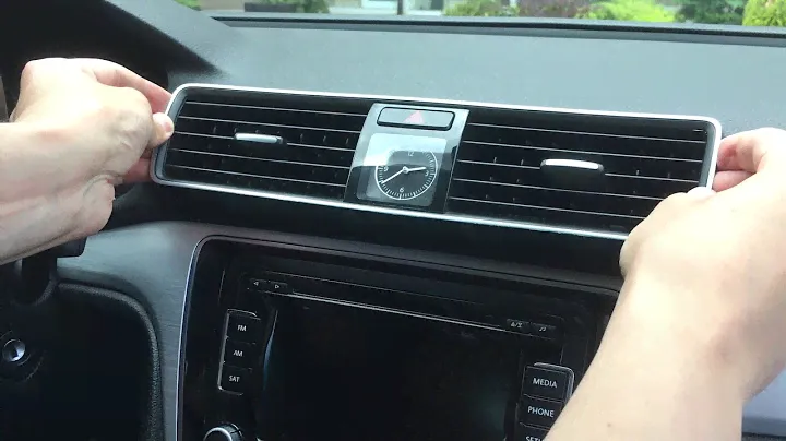 Как снять дефлекторы Volkswagen Passat NMS