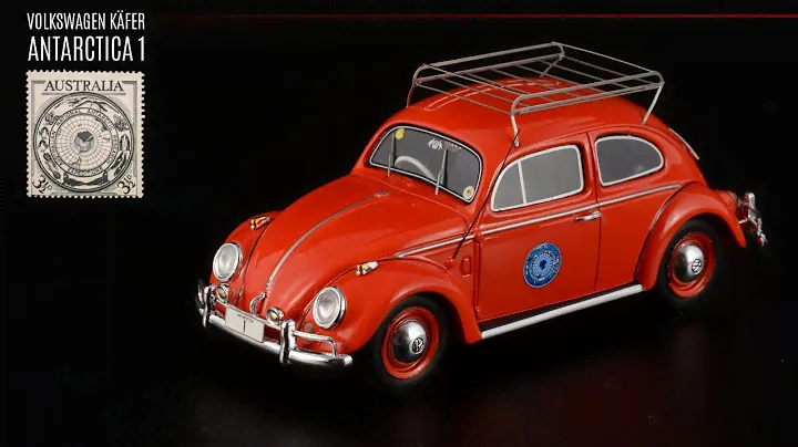 Жук антарктический Volkswagen Käfer Antarctica 1 • Масштабные модели автомобилей Антарктики 1:43