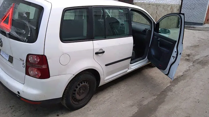 Volkswagen Touran 1.9 TDI  удалили сажевый фильтр клапан  егр