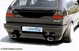 Бампер задний Mattig тюнинг Volkswagen Golf II (1983-1992)