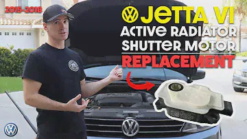 Volkswagen Jetta VI Active Grill/Shutter Motor Replacement - 2015 to 2018 (Error Code P05A0)