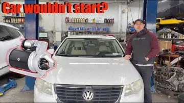 Как заменить стартер? 2006 Фольксваген Пассат 2.0Т