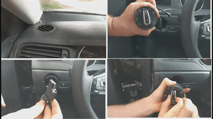 Установка датчика света Volkswagen jetta 6 (датчик солнечной активности)