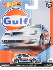 Hot Wheels Premium Volkswagen Golf Gulf
