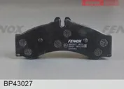Тормозные колодки Fenox передние для Volkswagen Tiguan I 2008-2009. Артикул BP43027