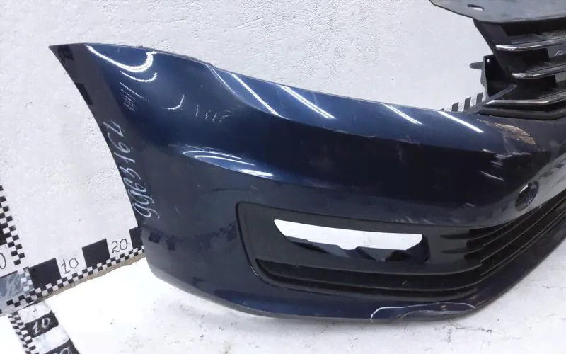 Бампер передний Volkswagen Polo 5 Sedan Restail-2