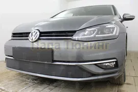 Защита радиатора Volkswagen Golf VII 2017- black