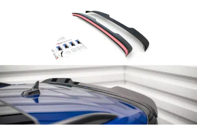 Накладка сплиттер на крышку багажника на Volkswagen Tiguan II R рестайл